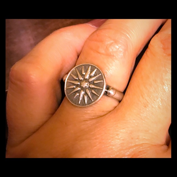 Jewelry - Sterling silver medallion Greek ring